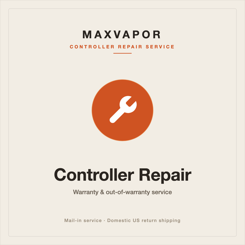 MaxVapor Controller Repair Service